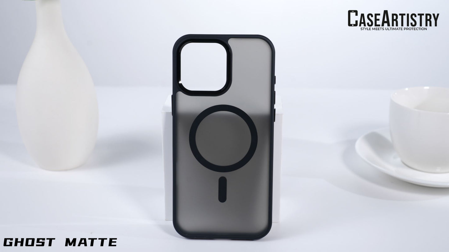 Case Artistry Mag Shield Ghost Matte Case For Samsung S26 Ultra Matte Black