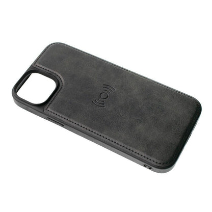 Hanman 2 in 1 magnetic detachable leather Wallet Case iPhone 17 Black