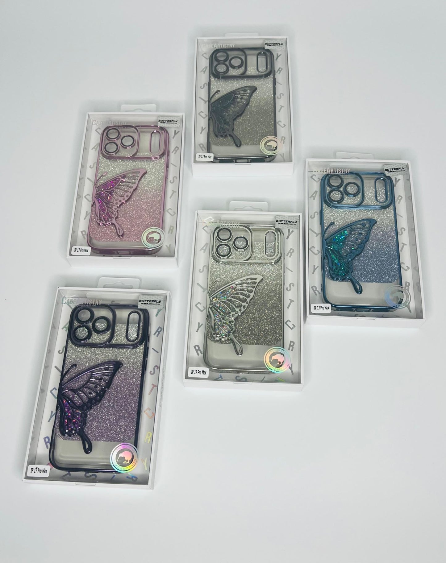 Case Artistry Sparkle Collection Butterfly Case For iPhone 17 Air