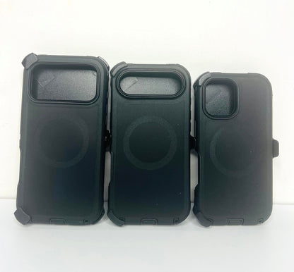 Adventure Magsafe Triple Layer Belt Clip Rugged Case For iPhone 17 Pro