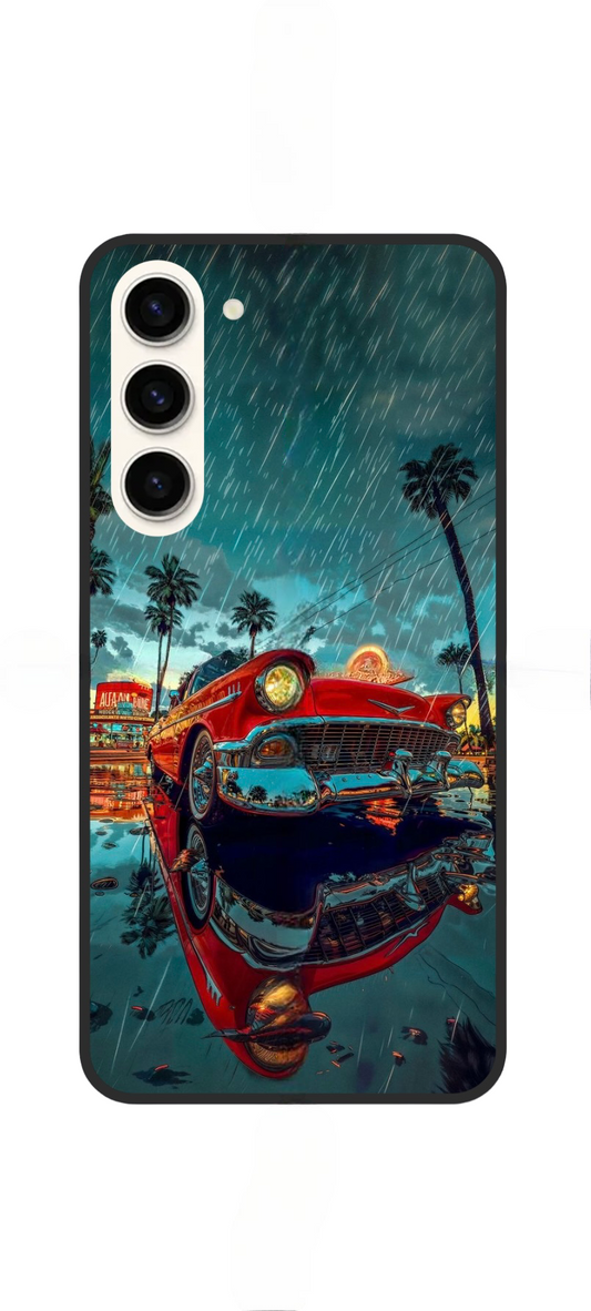 Classic Red Car Printed Snap Case For Samsung Galaxy A55 (5G) - POD