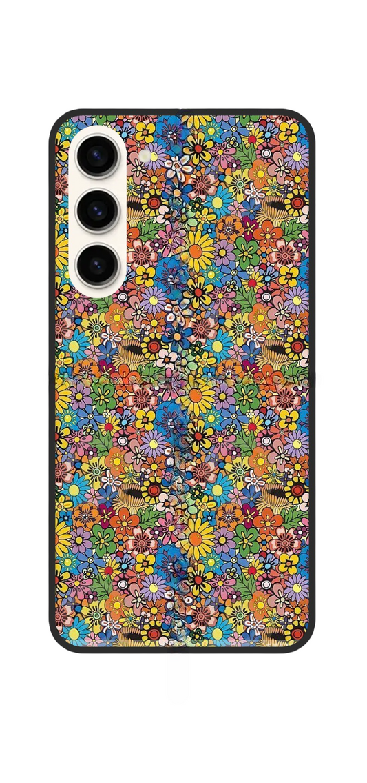 Floral Printed Snap Case For Samsung Galaxy A06 (4G) - POD