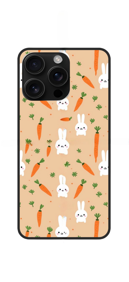 Bunny & Carrot Printed Snap Case For Samsung Galaxy A06 (4G) - POD