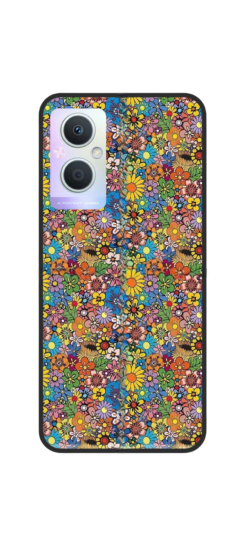 Floral Printed Snap Case For Oppo Reno 10 Pro - POD