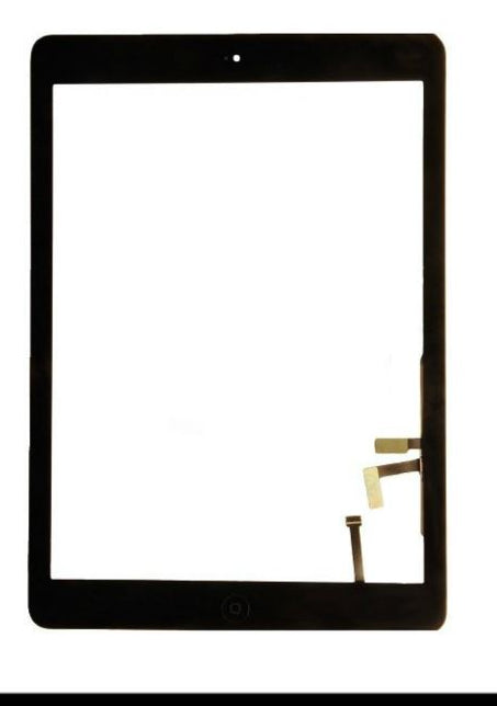 Touch Digitizer iPad Air 1st Gen With Home Button Black & Tesa Tape