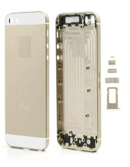 Compatible Rear battery housing for iphone 5s Gold