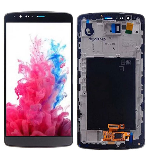 Replacement Lcd Screen with Frame LG G3 Beat Grey