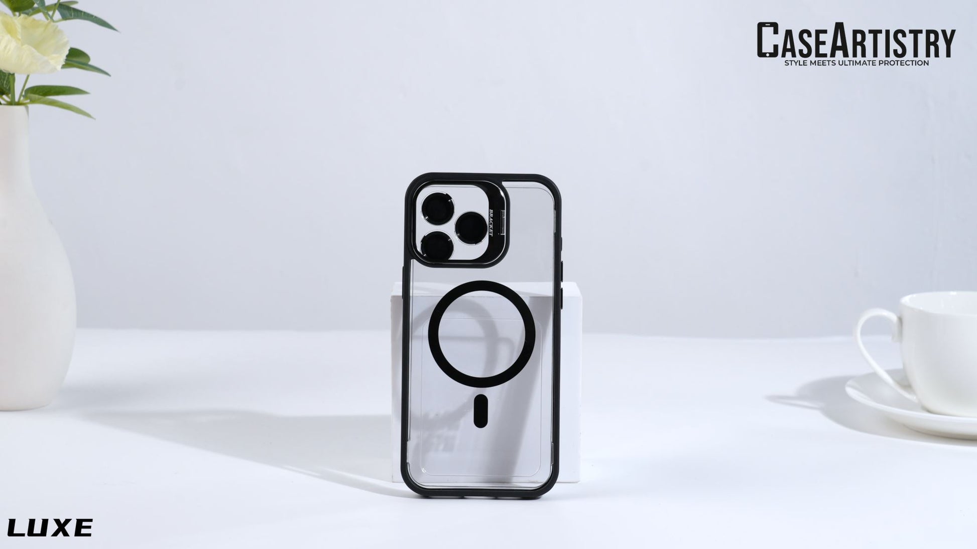 Case Artistry Mag Shield Luxe With Lens Protector For iPhone 16 Plus