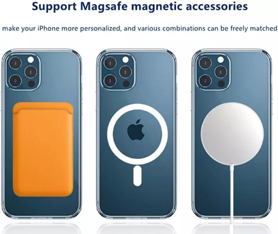 Compatible Clear Case With Magsafe For iPhone 12 Mini 5.4".