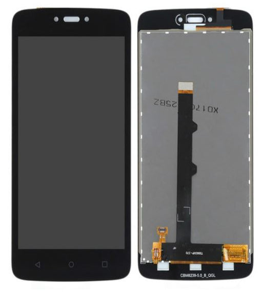 Replacement Lcd Screen For Motorola Moto C Black