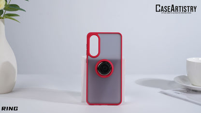 Case Artistry Tough Armor Ring Case For OPPO A5 5G 2025