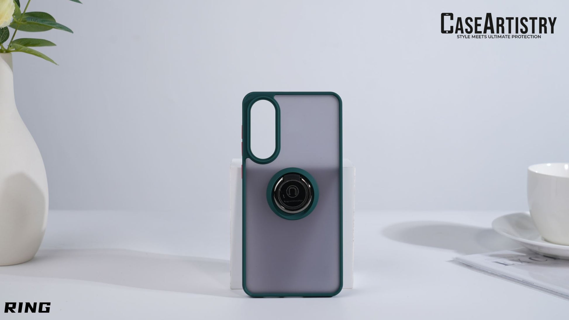 Case Artistry Tough Armor Ring Case For Samsung Galaxy A57 5G