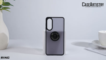 Case Artistry Tough Armor Ring Case For OPPO A5 5G 2025