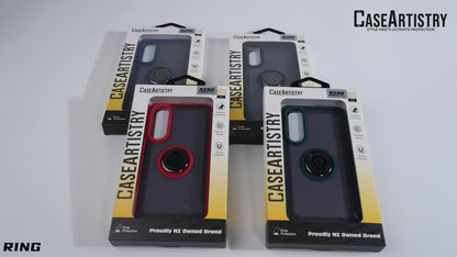 Case Artistry Tough Armor Ring Case For OPPO A5 5G 2025