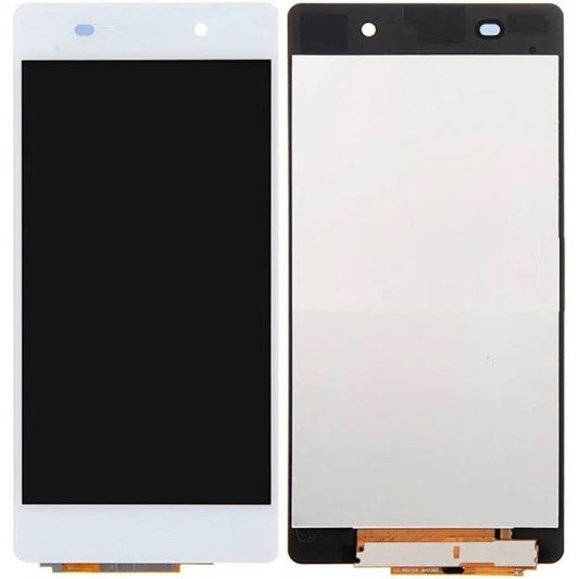 Replacement Lcd Screen With Frame For Sony Z2 White