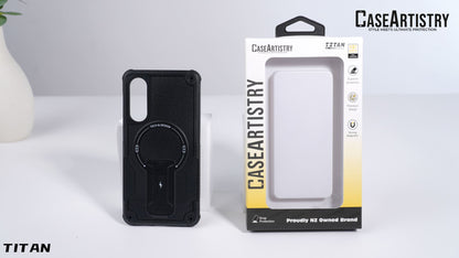 Case Artistry Tough Armor Titan Case For Samsung Galaxy S25 Edge Black