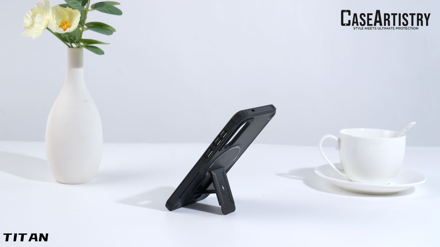 Case Artistry Tough Armor Titan Case For Samsung Galaxy S25 Edge Black
