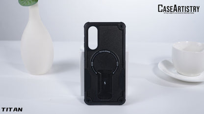 Case Artistry Tough Armor Titan Case For Samsung Galaxy S25 Edge Black