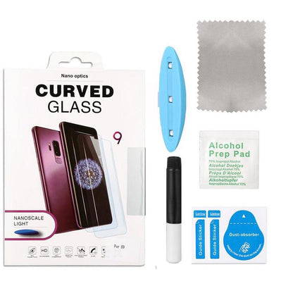 UV Glue Full Cover Premium Tempered Glass For Samsung Galaxu S21 Plus