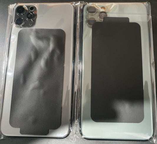 No Logo Middle Frame Back Housing With Glass For iPhone 11 Pro Max Green