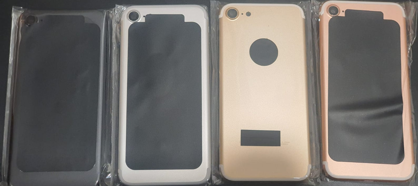 Compatible Back Housing For iPhone 7 4.7" Silver With Small Parts