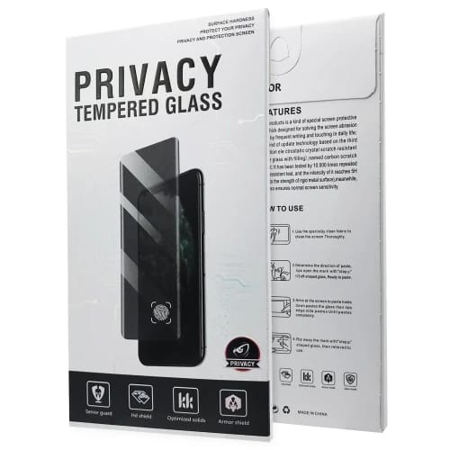 Anti Spy Privacy Tempered Glass For iPhone 12 / 12 Pro