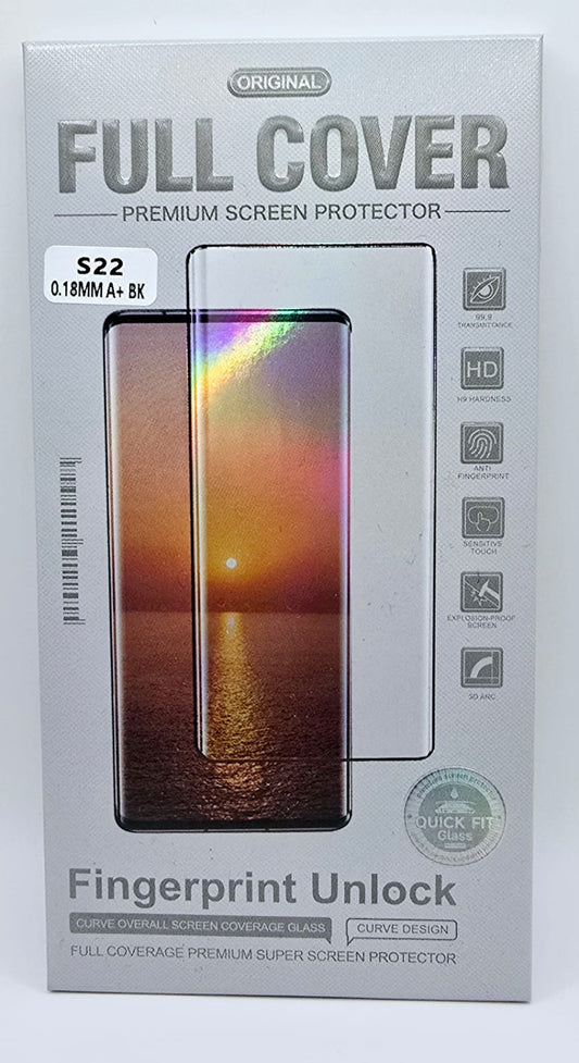 5D Full Cover 9H Curved Tempered Glass For Samsung Galaxy S20 Ultra Black