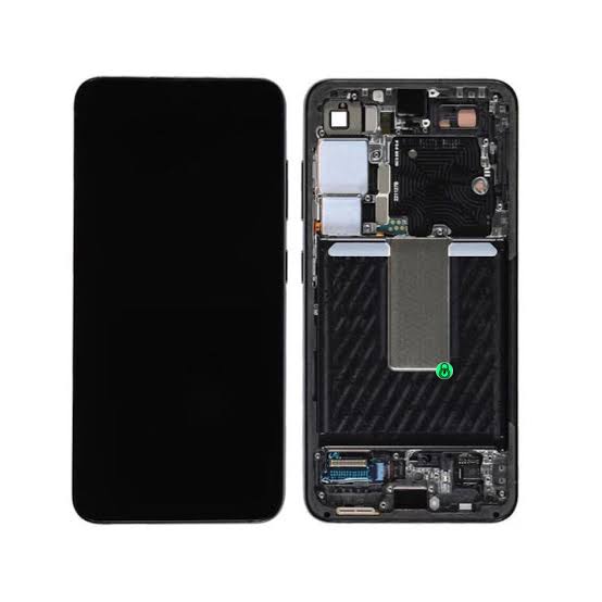 Replacement Lcd Screen Assembly With Frame Samsung Galaxy S24 FE Black OEM