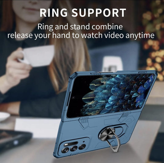 Ring Case For Samsung Galaxy Fold 4 Black