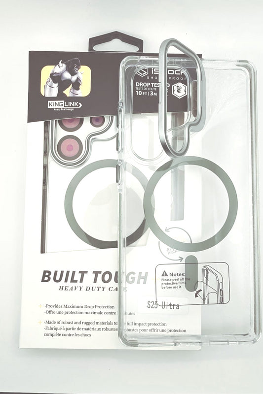 Camera Ring Magsafe Back Case For iPhone 16 Pro Max Clear