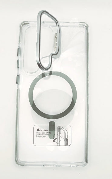 Case Artistry Magsafe Cam Ring Rhino Case For Samsung Galaxy S25 Ultra Clear