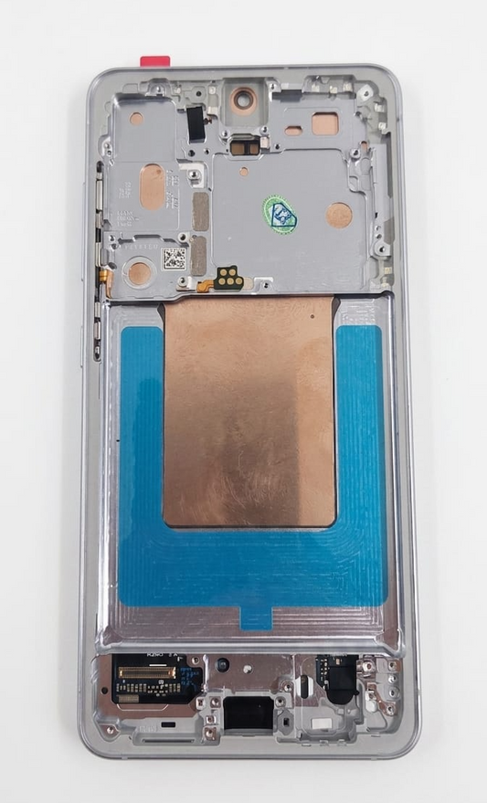 Replacement Lcd Screen with Frame Samsung Galaxy S26 Silver OEM