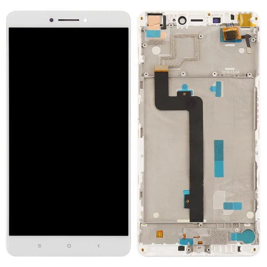 Replacement Lcd Screen With Frame For Xiaomi Mi Max White