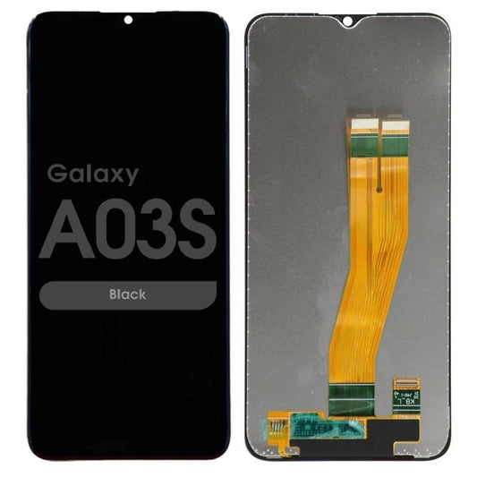 Replacement Lcd Screen Assembly for Samsung Galaxy A03S / A02S / A03 Black