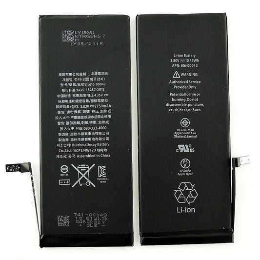 Replacement Zero Cycle High Quality Battery Iphone 6s Plus 2750mah