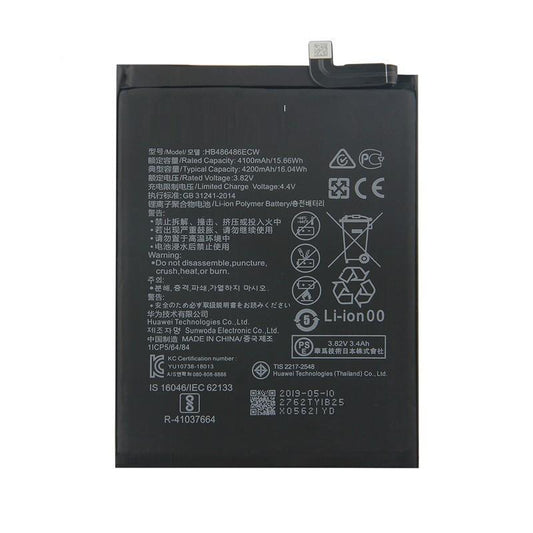 Replacement Battery For Huawei P30 Pro / Mate 20 Pro HB486486ECW