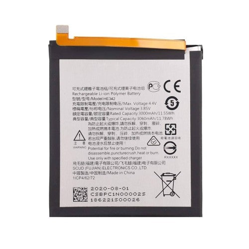 Replacement Battery HE342 For Nokia 7.1 3060MAH