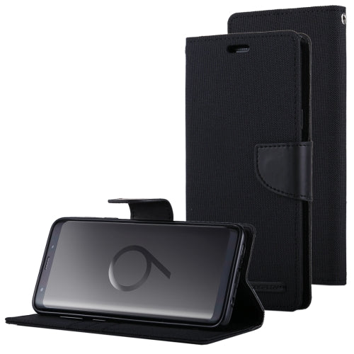 Mercury Canvas Case For Samsung Galaxy Note 10 Black