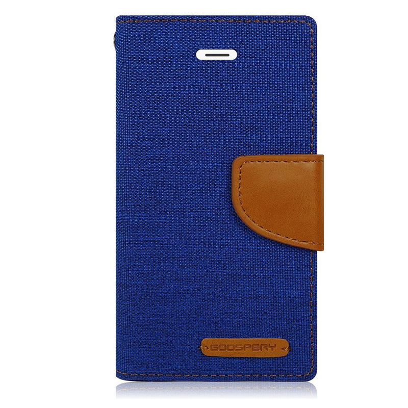 Mercury Canvas Case For Samsung Galaxy S24 Ultra Blue