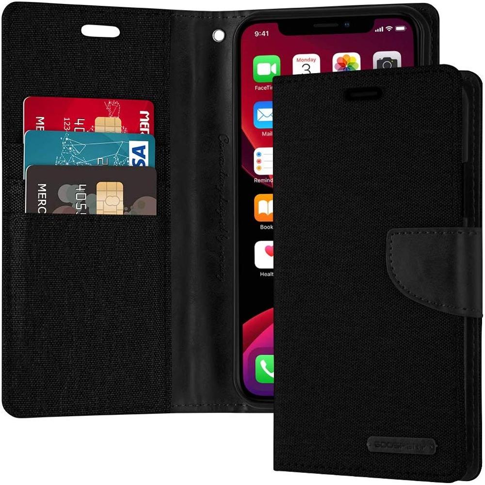 Mercury Canvas Case For Samsung Galaxy S21 Plus Black