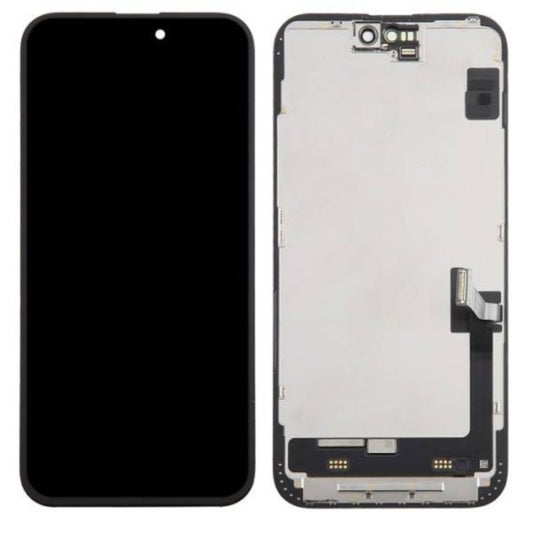 Replacement Lcd Screen For Iphone 15 Plus Black Soft Oled