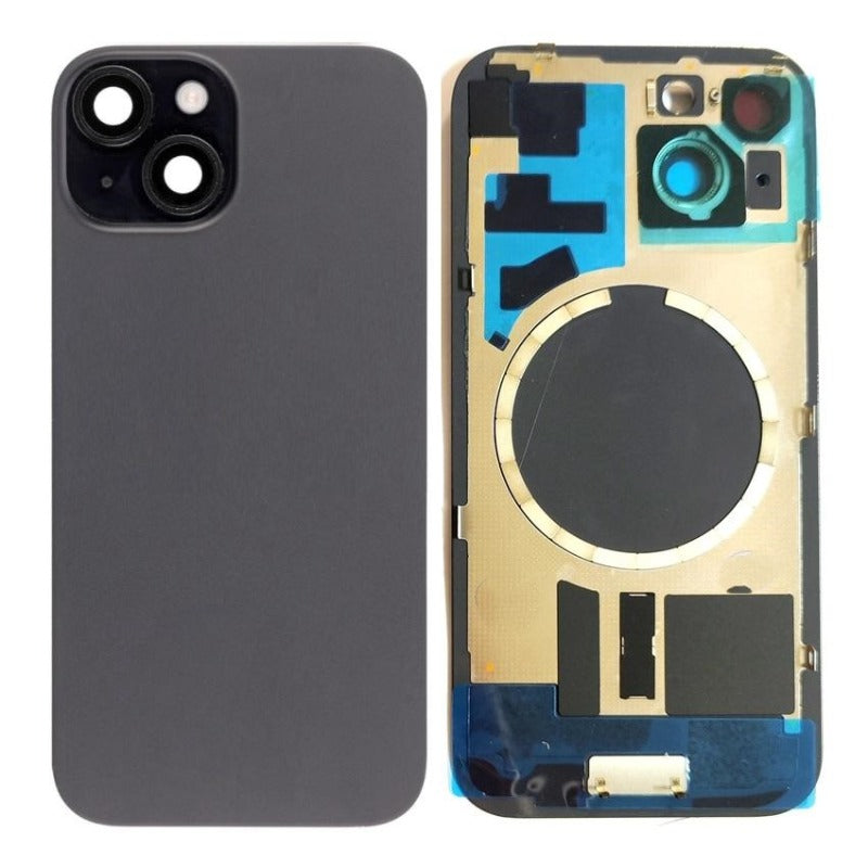 Replacement Back Glass With Bracket & Magnets iPhone 15 6.1" Black