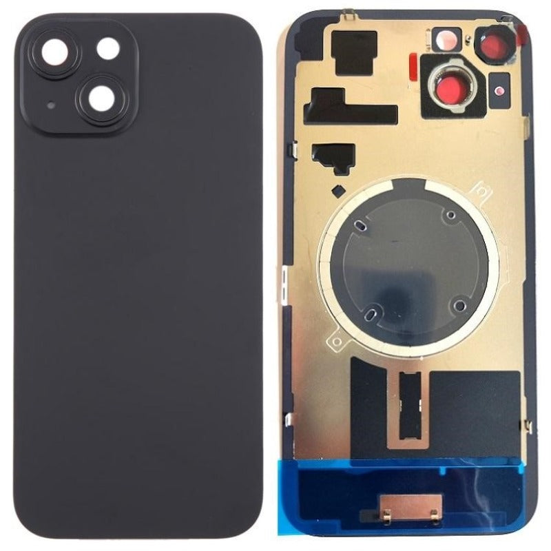 Replacement Back Glass With Bracket & Magnets Iphone 15 Plus Black