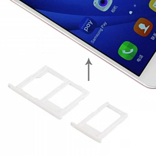 Replacement Sim Tray & Sd Card Slot For J5 Prime / J7 Prime White