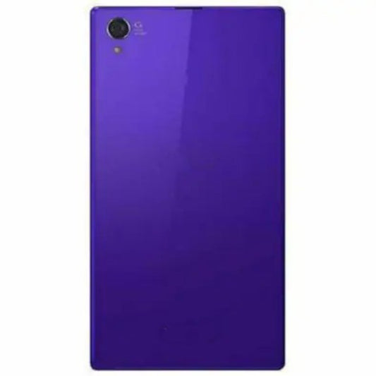 Replacement Back Battery Glass for SONY Z1 Purple