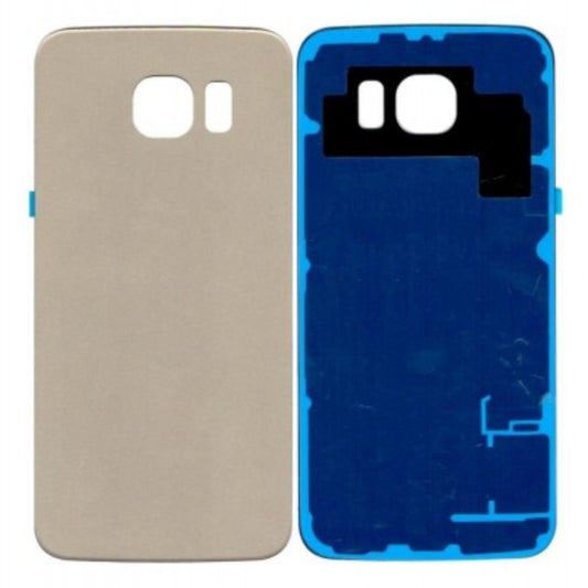 Replacement Back Glass For Galaxy S6 Edge Gold