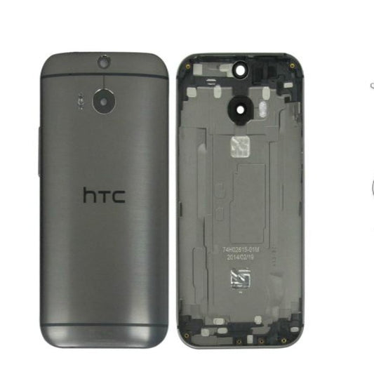 Replacement HTC ONE M8 Battery Back Cover Grey