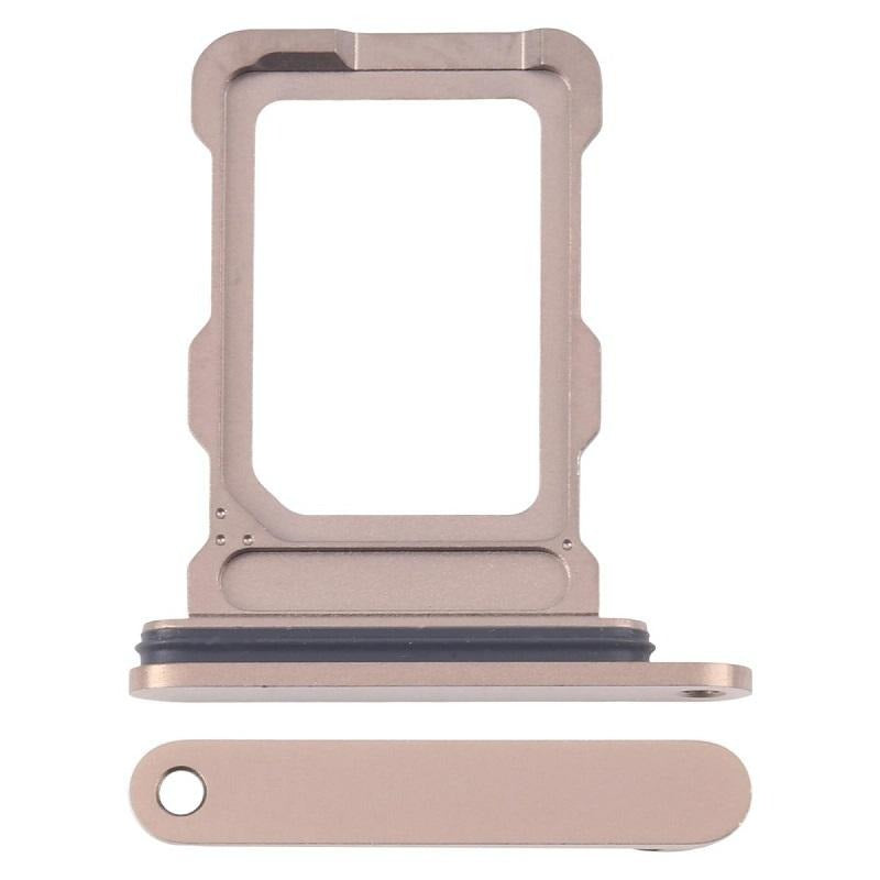 Replacement Sim Card Tray For Iphone 16 Pro / 16 Pro Max Desert Titanium