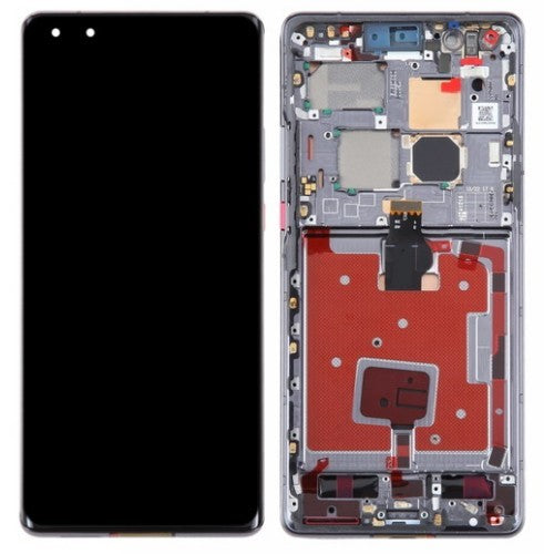 Replacement Lcd Screen Assembly With Frame For Huawei Mate 40 Pro Black