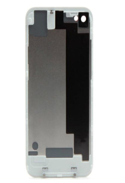 Compatible Back Glass For Iphone 4 White